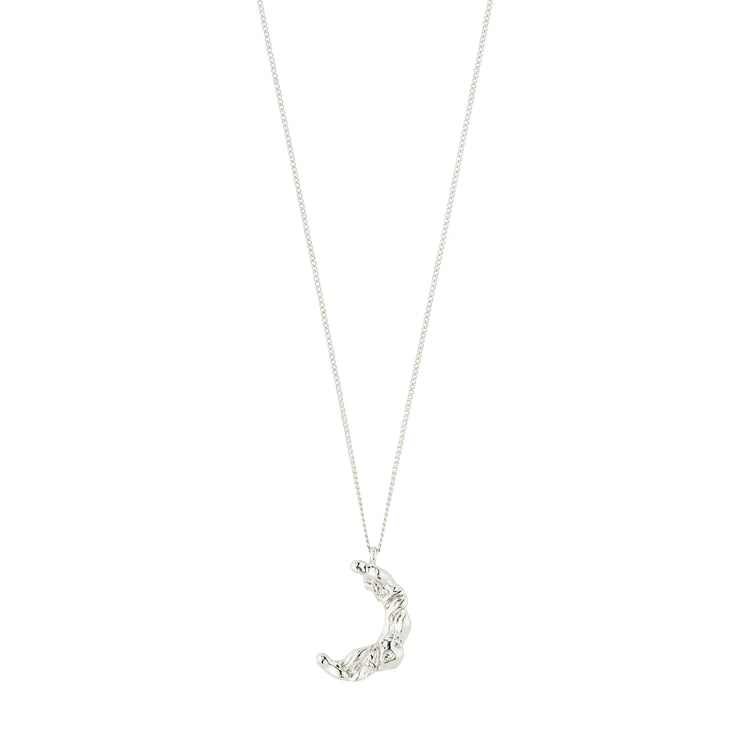 MOON NECKLACE SILVER - RAPT ONLINE