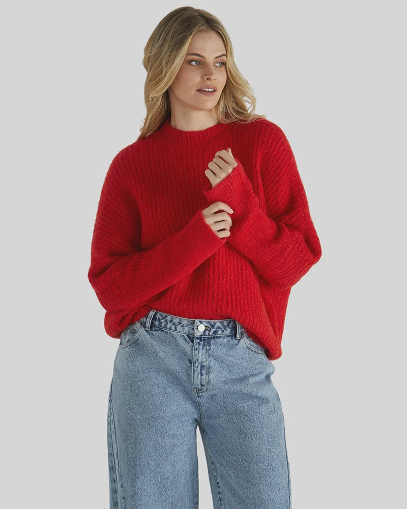 RED ROMEE KNIT