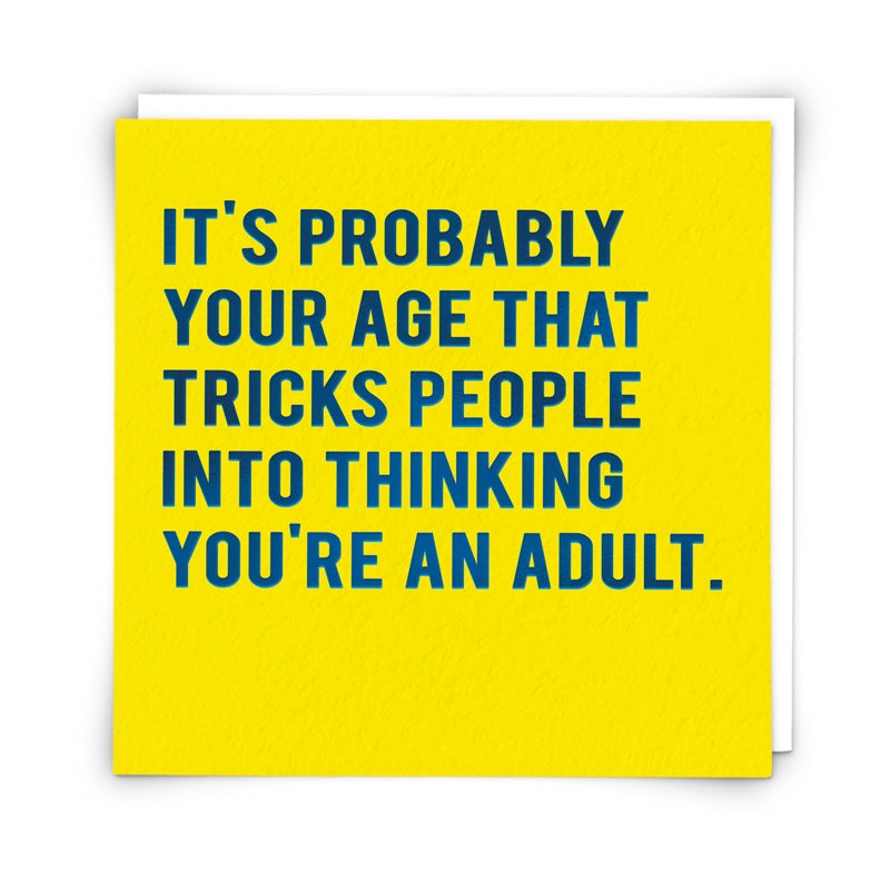 YOUR AGE CARD