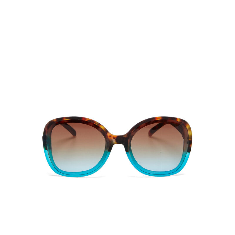 Okkia Anna Havana Blue Sunglasses