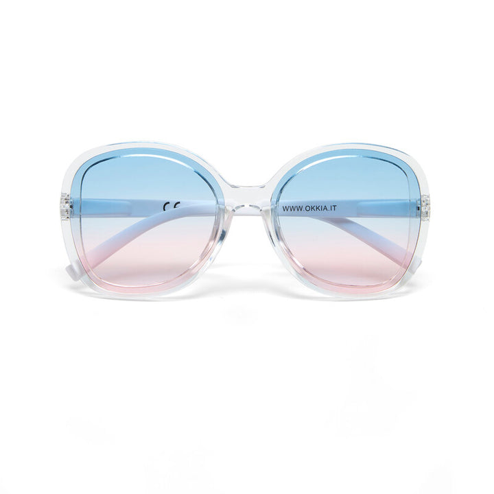 Okkia Anna Tinted Clear Sunglasses