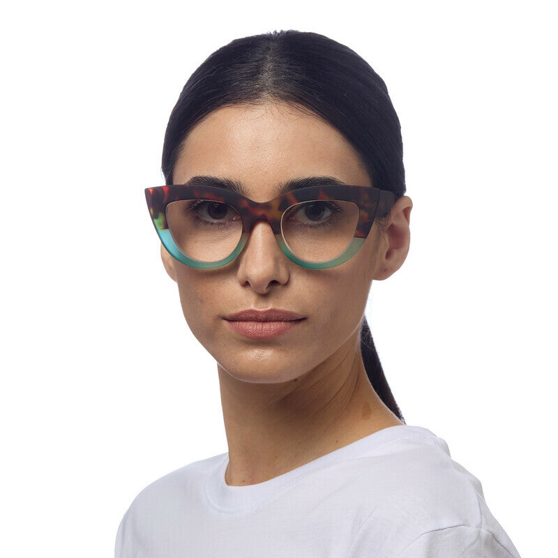 Okkia Havana Blue Claudia Reader Glasses