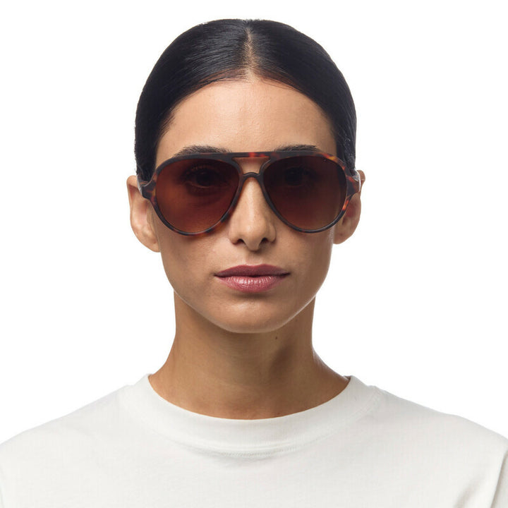 Okkia Allessio Havana Aviator Sunglasses