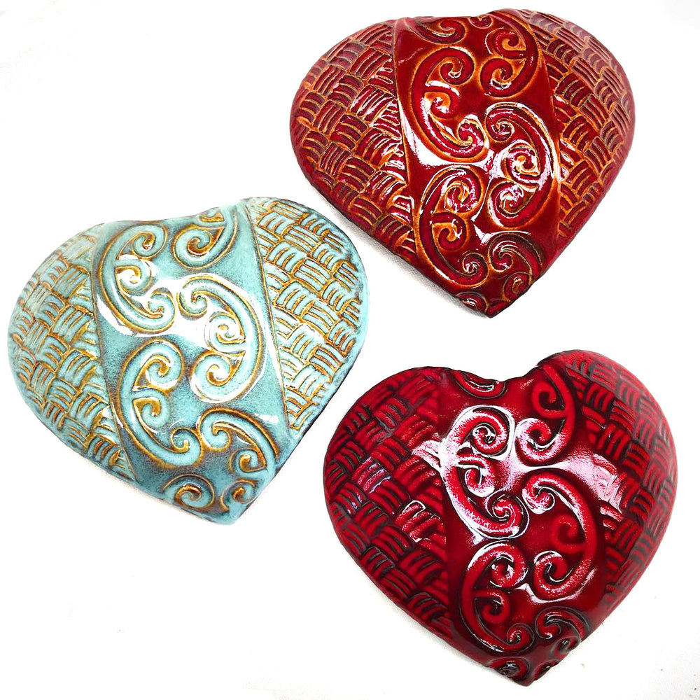 LARGE KOWHAIWHAI WALL HEART - RAPT ONLINE