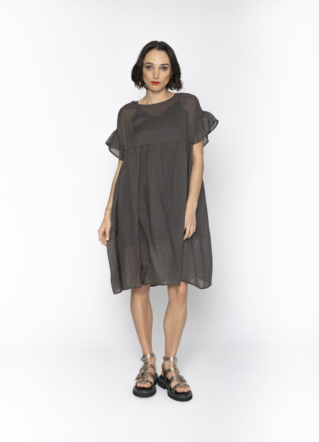 Blacklist Reina Dress Charcoal