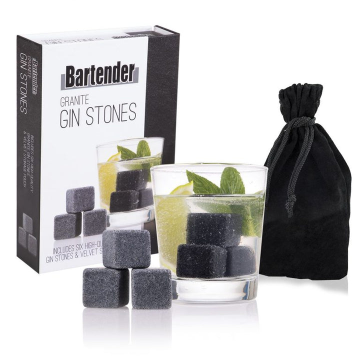Gin Stones set & Pouch