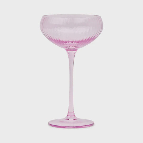 Lilac Lou Coupe Cocktail Glasses Set of 2