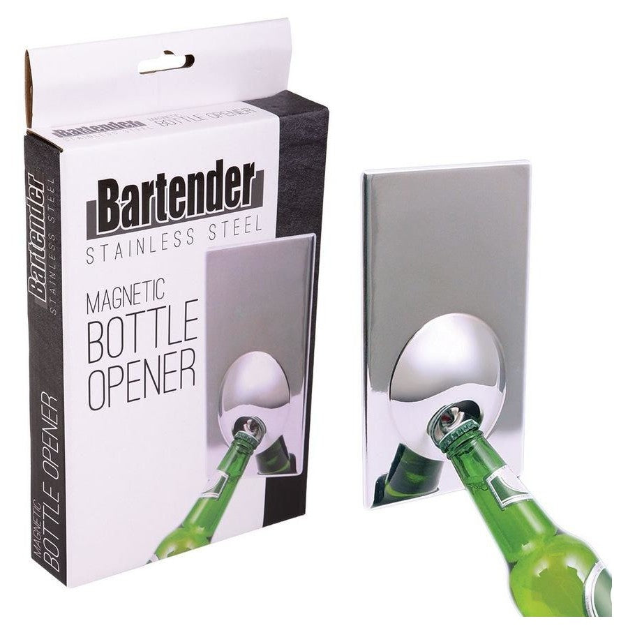Magnetic Bottle Opener Chrome