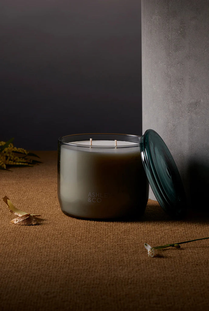 WAXED XL CANDLE BLOSSOM & GILT - RAPT ONLINE