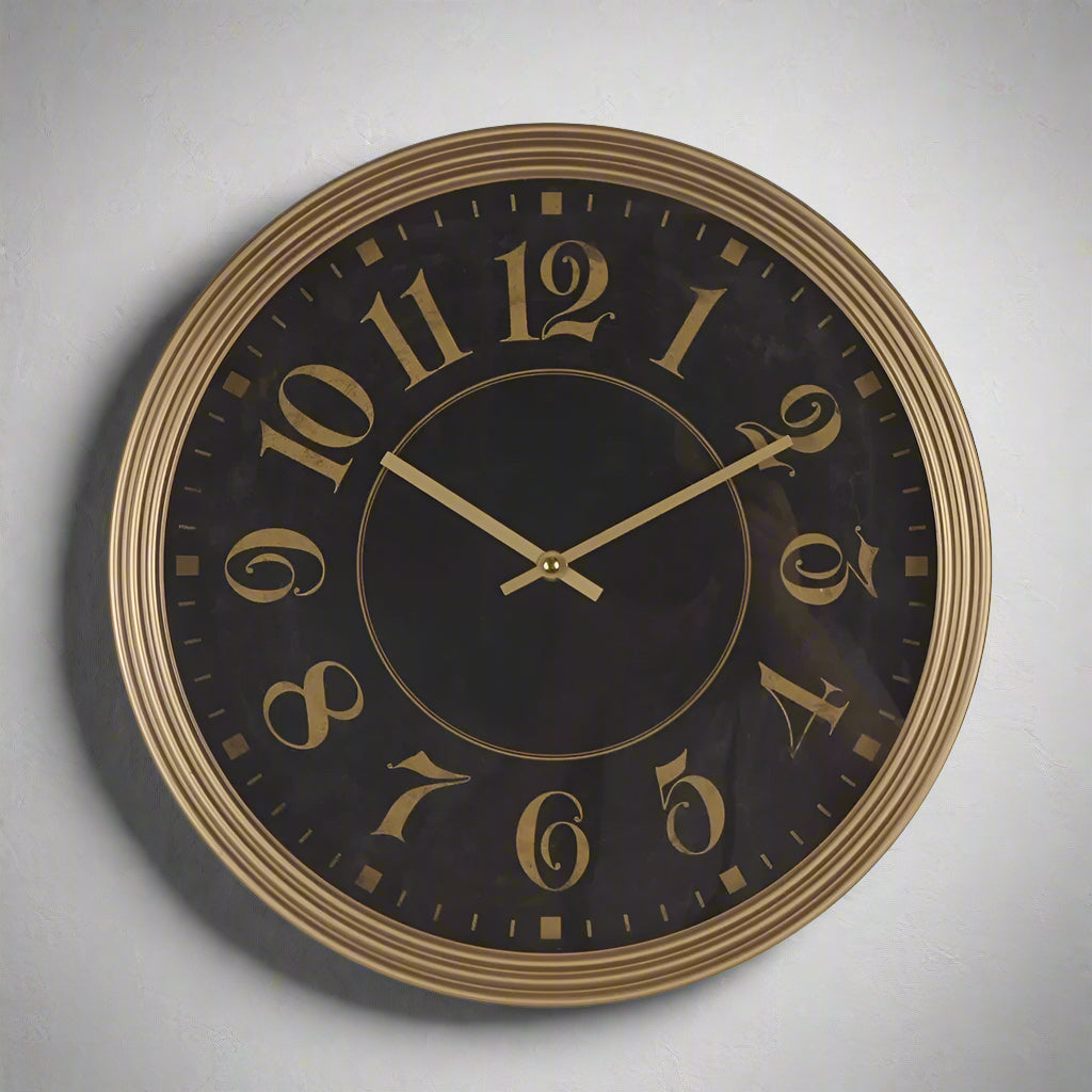 BRONZE MINA CLOCK