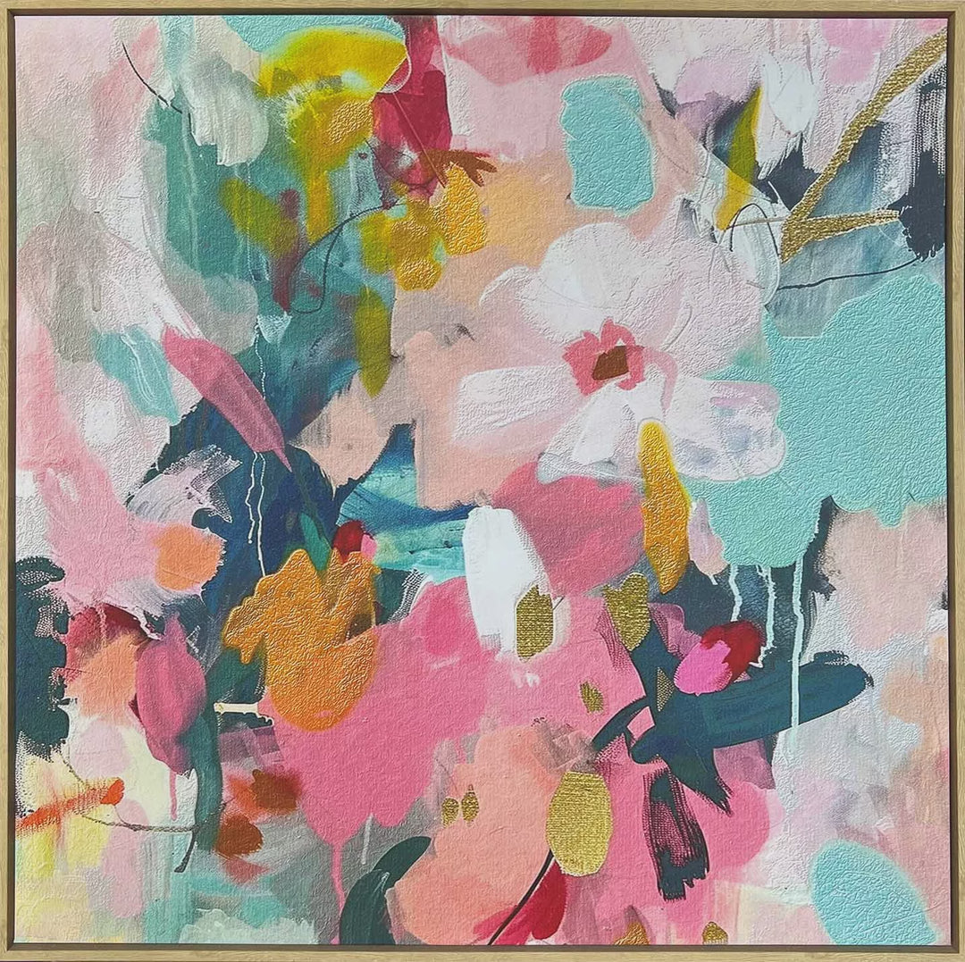 SUMMER FLOWERS CANVAS