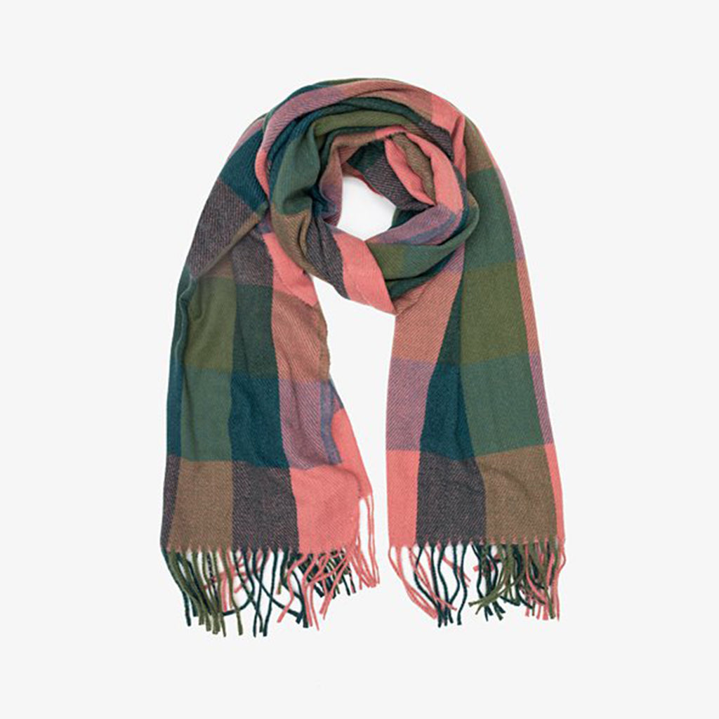WHIMSICAL CHECK SCARF - RAPT ONLINE