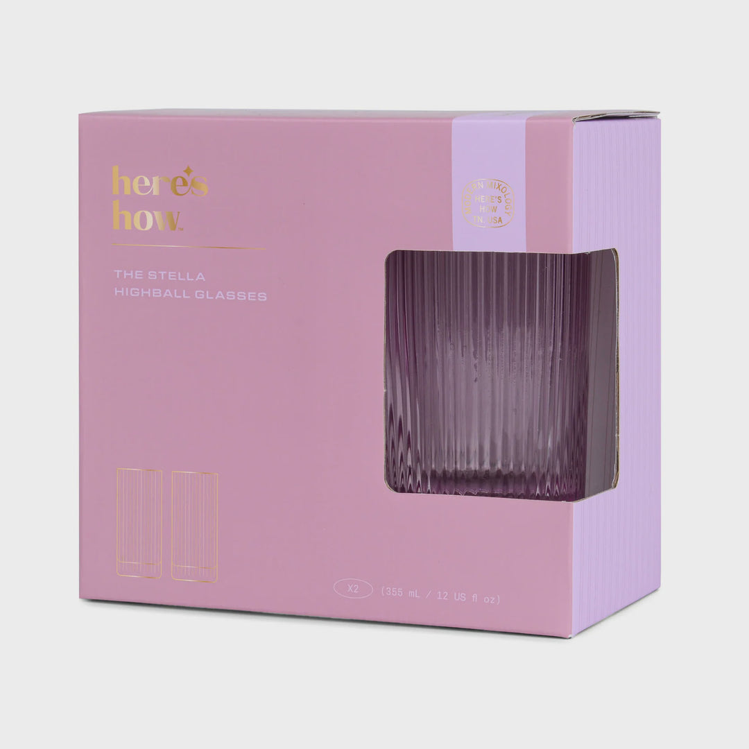 Stella Highball Glasses Set of 2