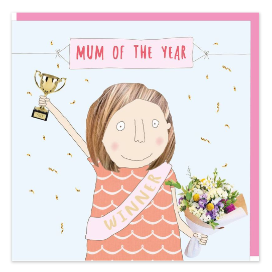 MUM OF THE YEAR CARD