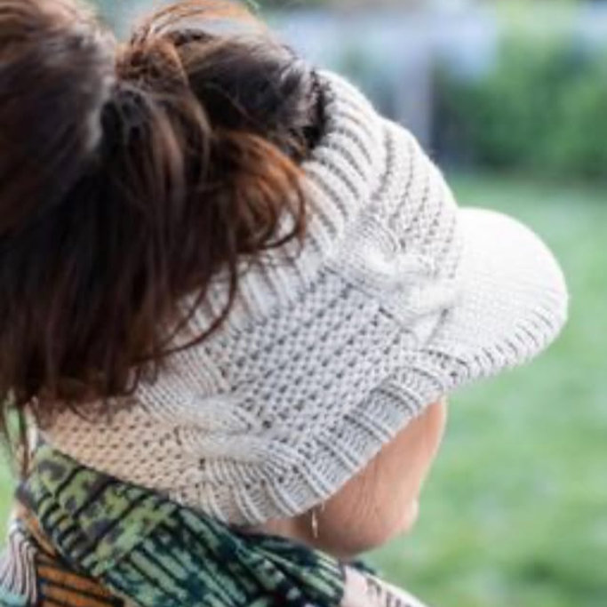 OAT KNIT VISOR