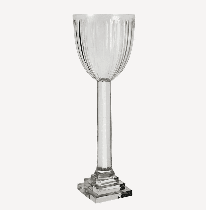 TALL CANDLEHOLDER PANELLED CUP - RAPT ONLINE