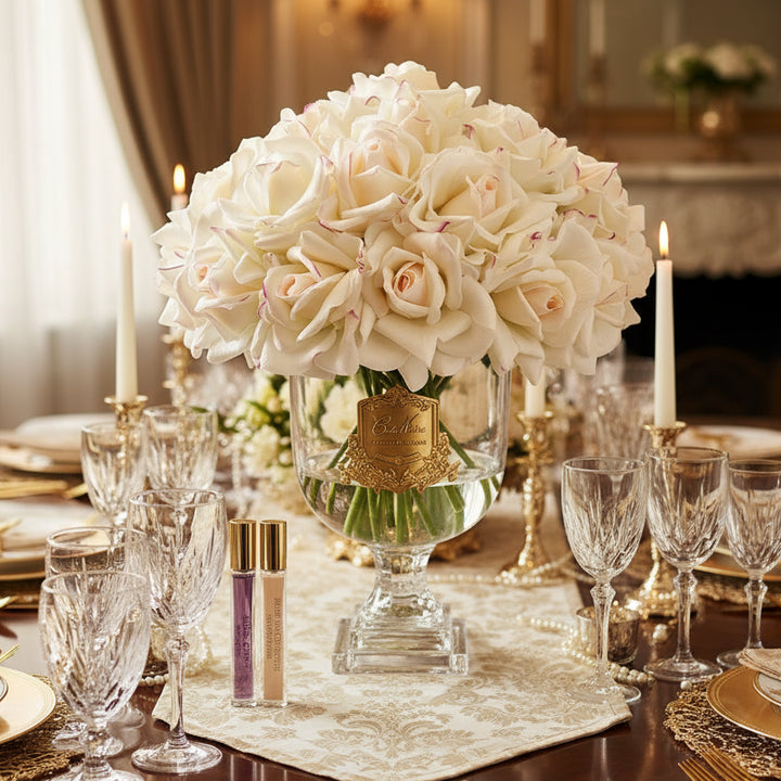 Cote Noire Blush Gold Rose Versailles Arrangement