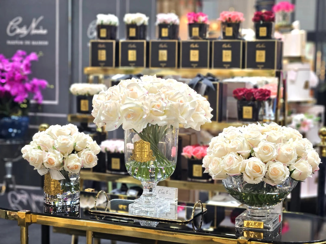Cote Noire Blush Gold Rose Versailles Arrangement