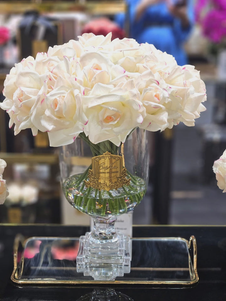 Cote Noire Blush Gold Rose Versailles Arrangement