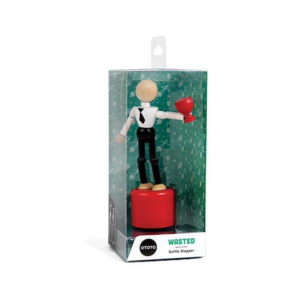 Wasted Collapsible Bottle Stopper