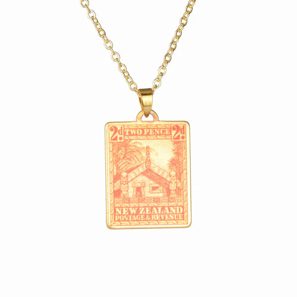 WHARE STAMP NECKLACE