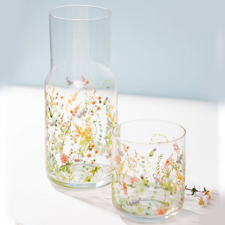 WILDFLOWER CARAFE GLASS SET