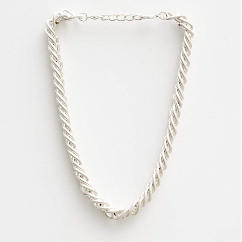 Stella + Gemma Silver Chunky Choker