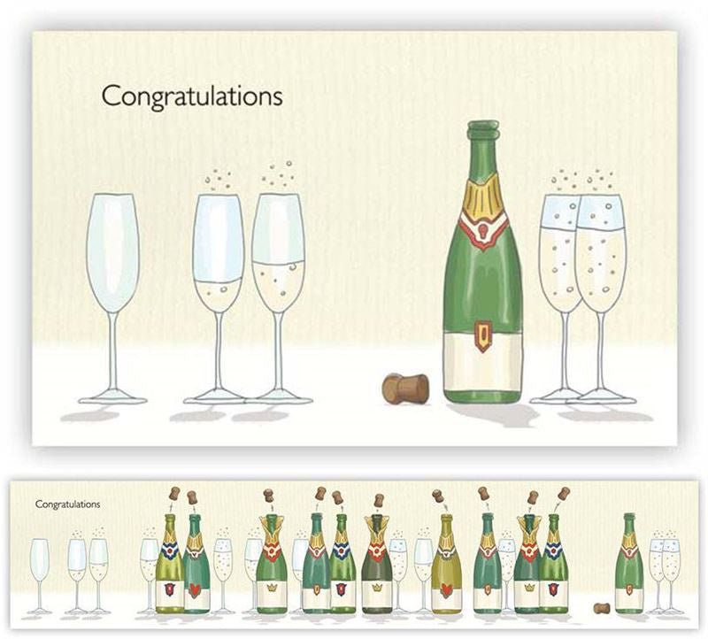 CONGRATS FOLD OUT CARD
