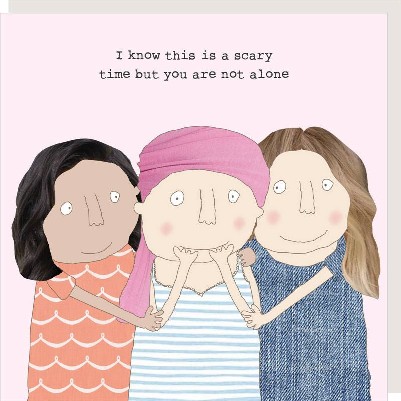 You are Note Alone Card