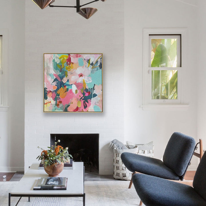 SUMMER FLOWERS CANVAS