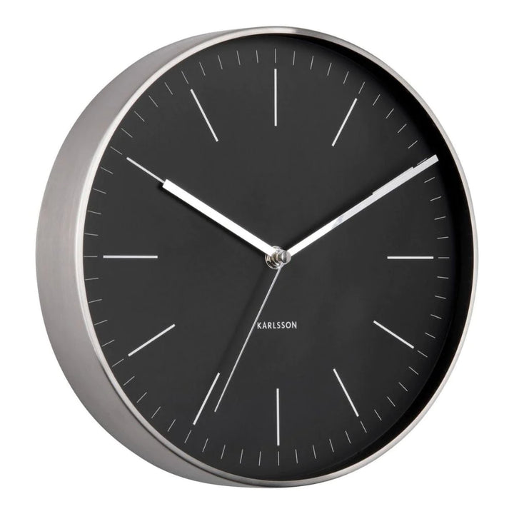 20% OFF | BLACK MINIMAL CLOCK - RAPT ONLINE