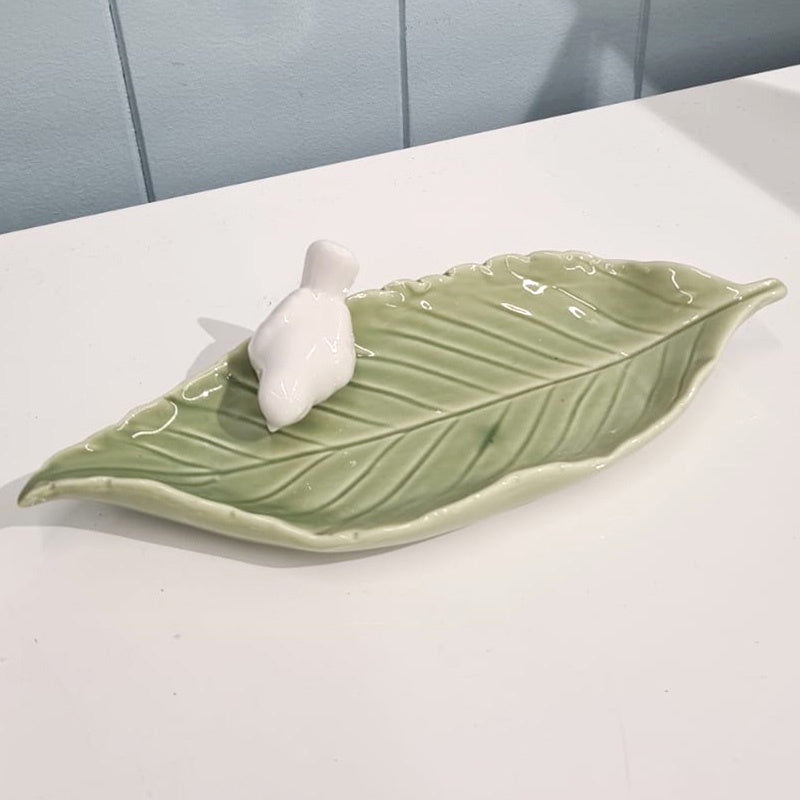 BIRD LEAF PLATE