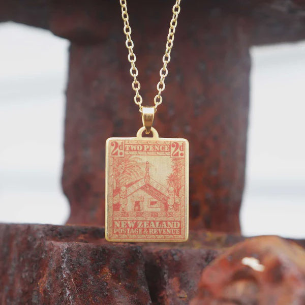 WHARE STAMP NECKLACE