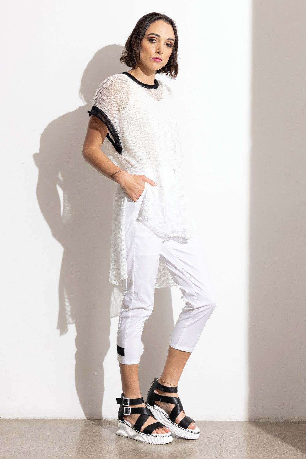 Blacklist Lorenza Tunic White