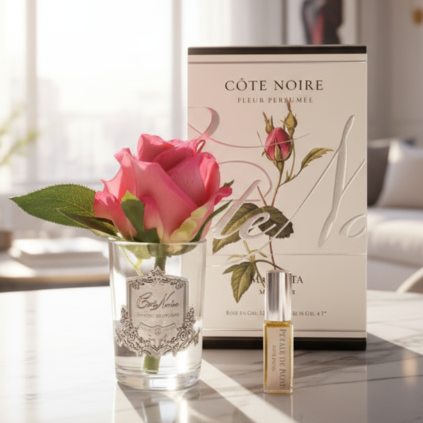 MAGENTA CLEAR ROSE BUD - RAPT ONLINE