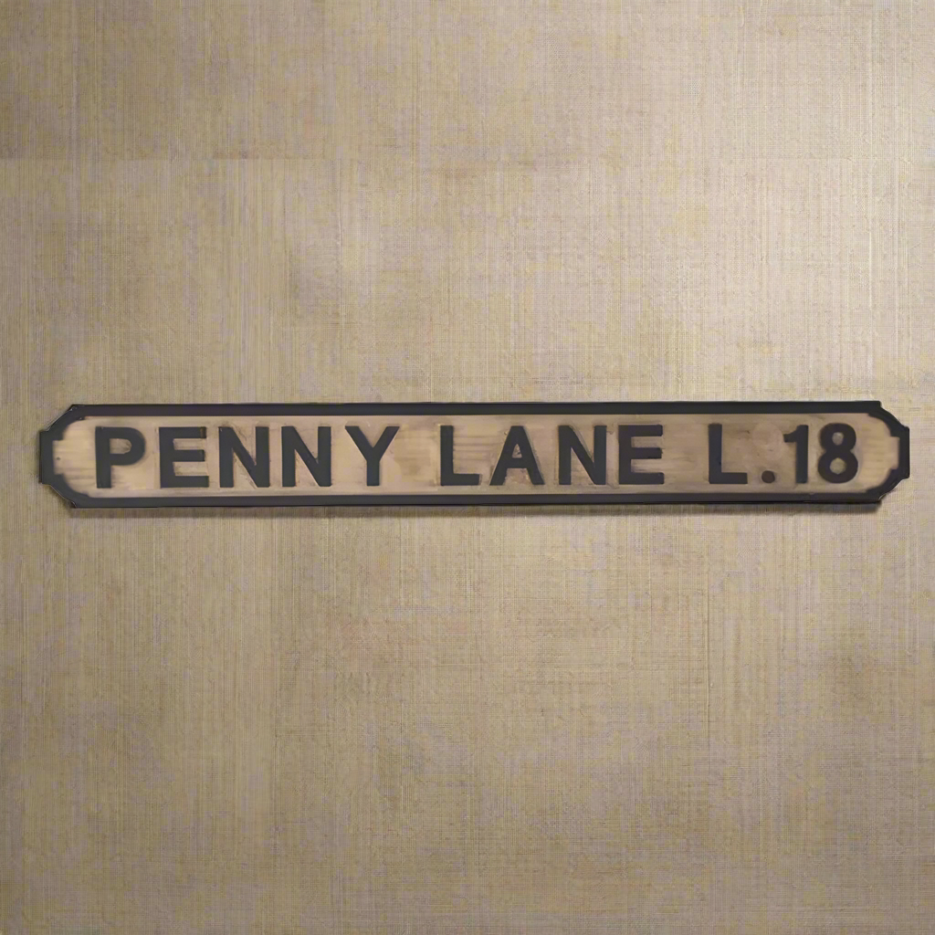 LARGE PENNY LANE SIGN