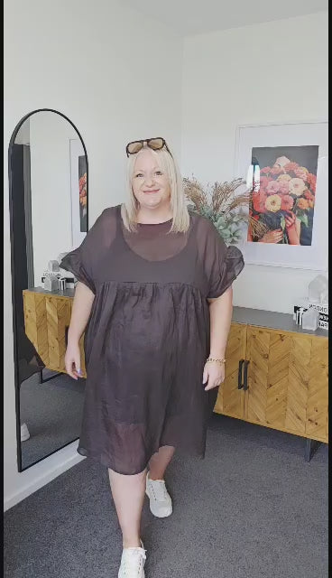 Blacklist Reina Dress Charcoal