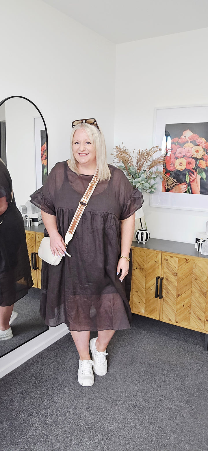 Blacklist Reina Dress Charcoal