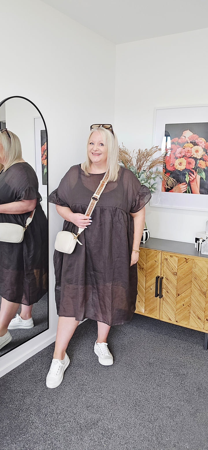 Blacklist Reina Dress Charcoal