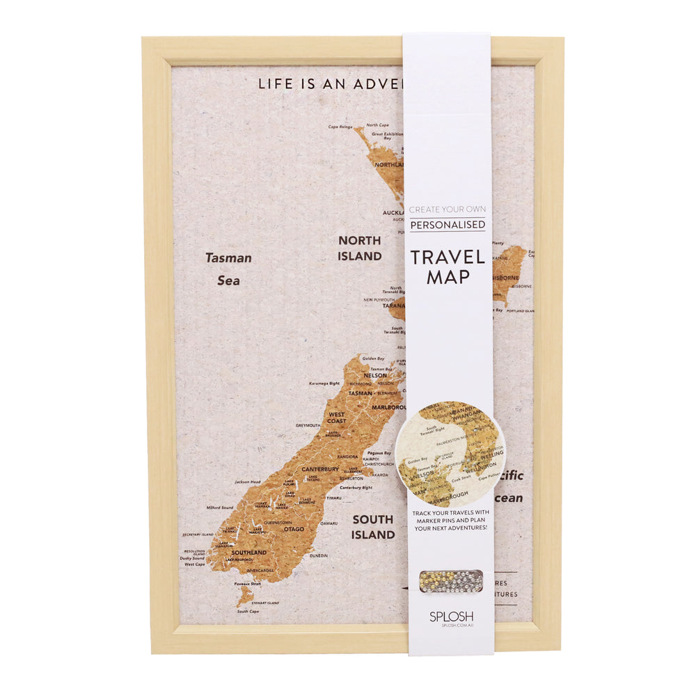 NZ TRAVEL MAP - RAPT ONLINE