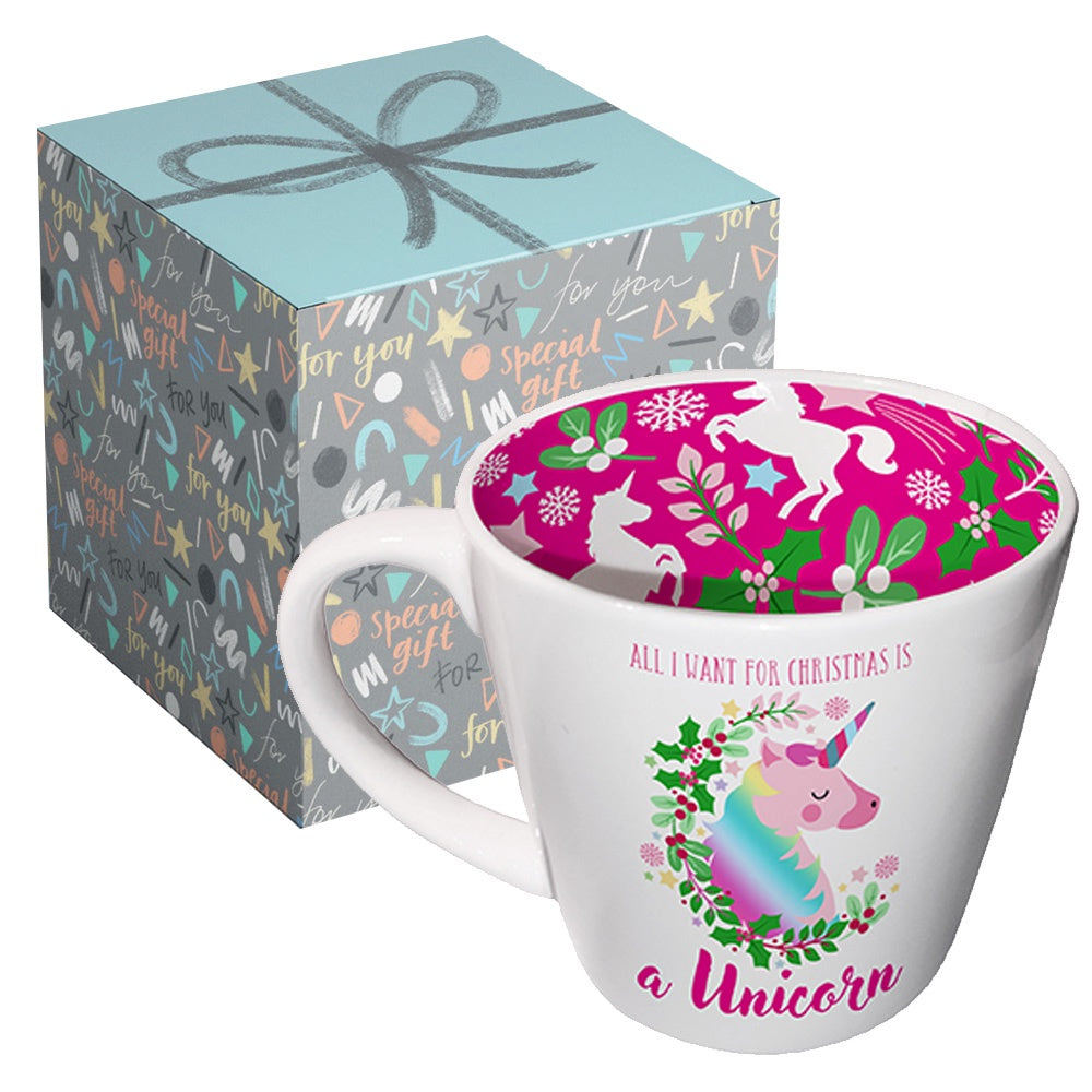 Christmas Unicorn Mug