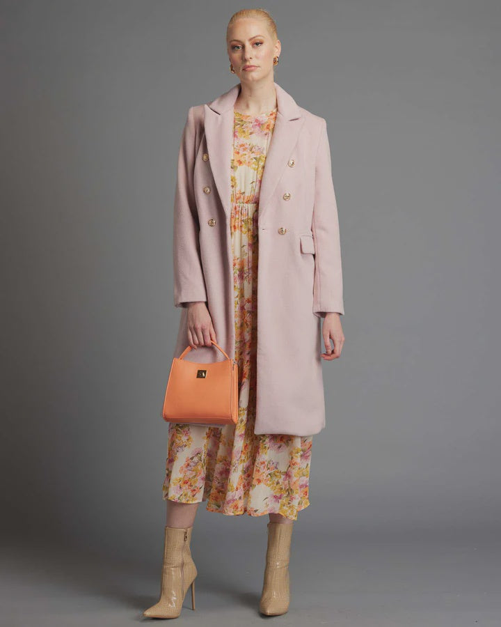 PINK LONELY HEARTS MILITARY COAT - RAPT ONLINE