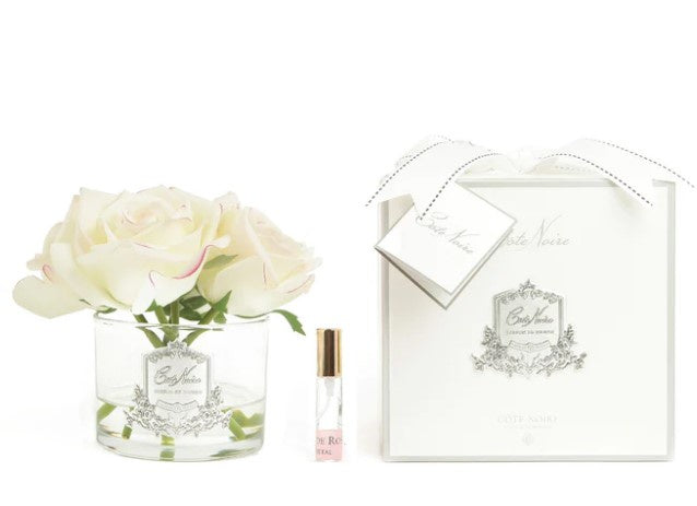 BLUSH SILVER CLEAR FIVE ROSES - RAPT ONLINE