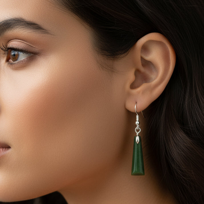 ADZE GREENSTONE EARRINGS - RAPT ONLINE
