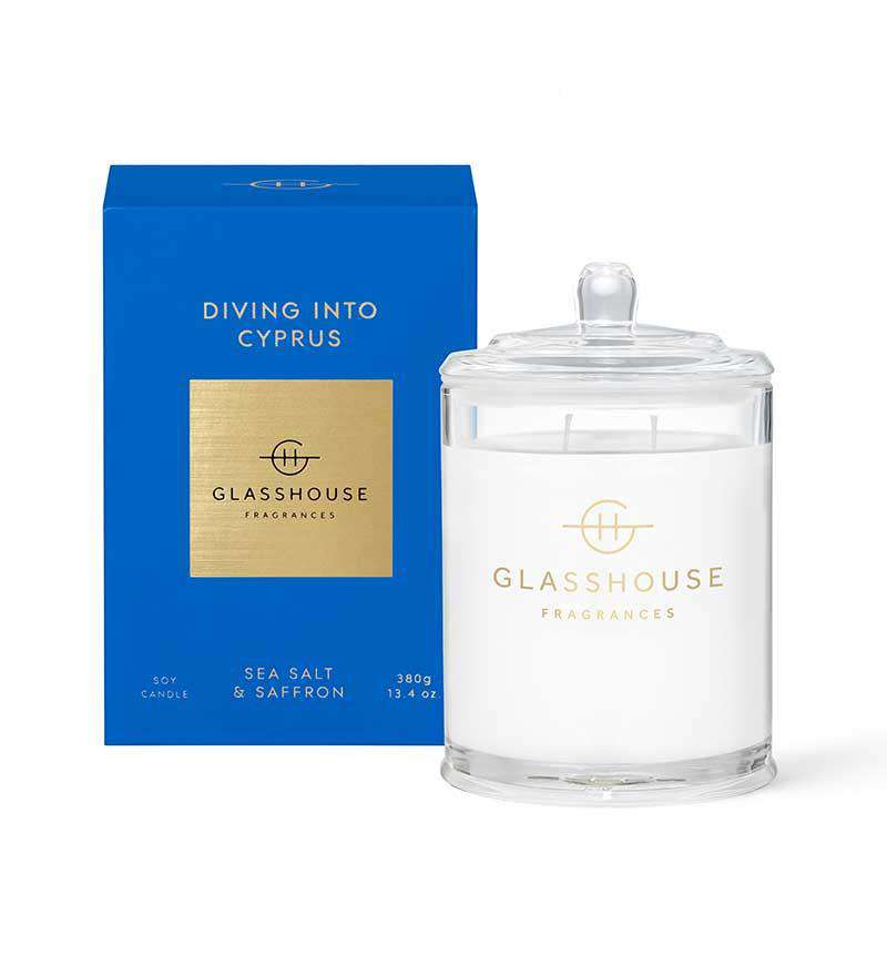 380g DIVING INTO CYPRUS Candle - RAPT ONLINE