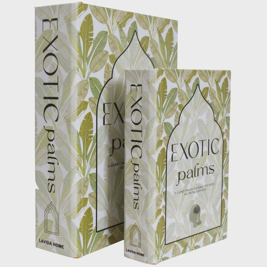 EXOTIC PALMS BOOK BOXES - RAPT ONLINE