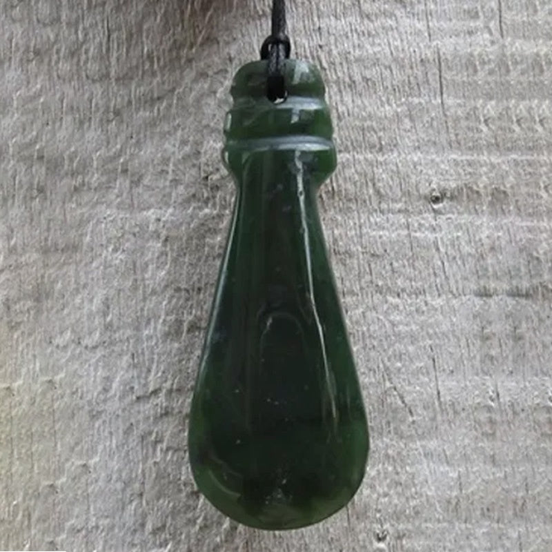 90MM MERE GREENSTONE PENDANT - RAPT ONLINE
