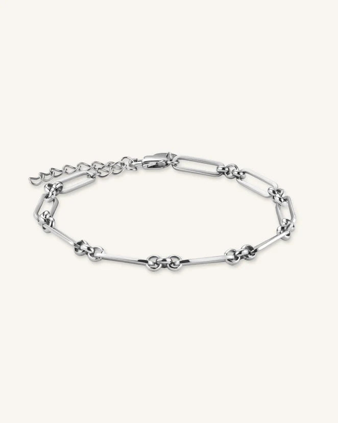 SILVER CHUNKY BRACELET