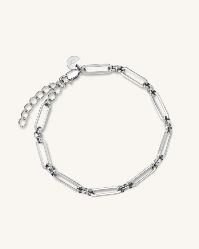 SILVER CHUNKY BRACELET