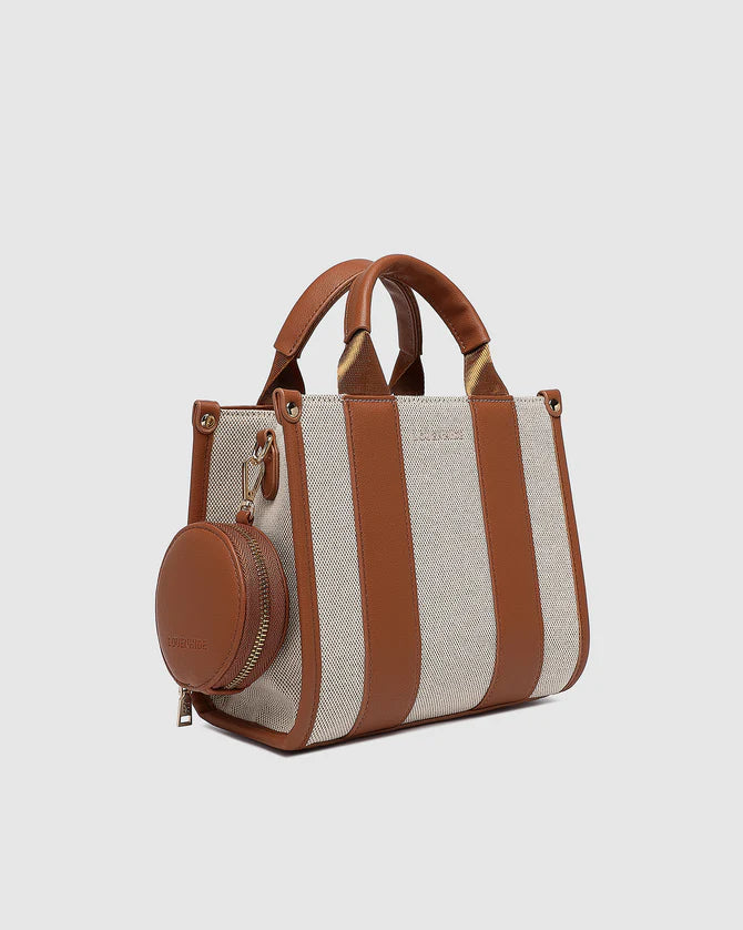 Louenhide Manhattan Mini Bag Canvas Tan